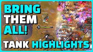 Albion Online ZvZ (Europe) | How to Play Clump Tank | Tank Highlights (Daybreaker, HOJ, Earthrune)