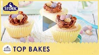 Stork Easter Nest Cupcakes Recipe Demonstration