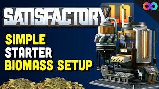 The ONLY Automated Biomass Burners Setup for Satisfactory 1.0!