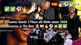 LAMINI YAMALI Heart Felt Speach at Globe soccer Awards 