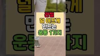 관절 통증을 줄여주는 한 가지 운동법 #건강 #관절운동 #건강정보 #백세레시피