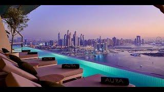 Dubai's AURA SKYPOOL: Touring The Highest Infinity Pool On Earth! | blessed4life