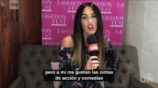 Megan Fox CNN Interview | Fashion Fest AW 2017