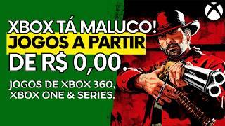 SHOW DE OFERTAS DE JOGOS XBOX 360, XBOX ONE e SERIES a Partir de R$ 0,00 em PROMOÇÃO, Aproveite!