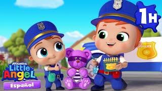 Bebé Juan es un policia | Canciones Infantiles con Bebé Juan| Little Angel Español