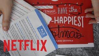 NETFLIX ASMR: Unboxing Old School Snail Mail Netflix DVDs  (whispers)