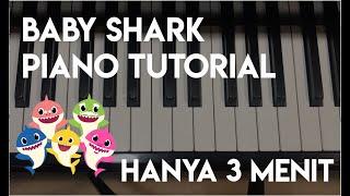 Belajar Piano 3 Menit - Baby Shark Tutorial (Bahasa Indonesia) | Fast Piano Lesson