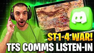 ST1-4 WAR! LISTEN-IN on TFS Comms As They Try To Break BxS/EIS Z4 Spire Choke! | Call of Dragons