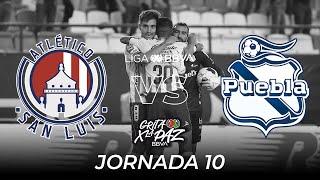 Resumen y Goles | San Luis vs Puebla | Liga BBVA MX | Grita México C22 - Jornada 10