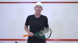 Intro to Beginner Level 2 with Pro Squash coach Liz Irving