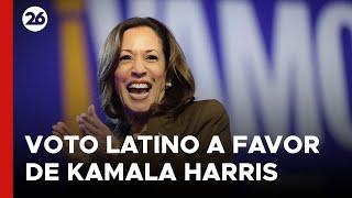 ELECCIONES EN EEUU | El VOTO LATINO está a favor KAMALA HARRIS por sobre DONALD TRUMP