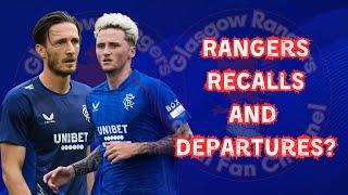 Rangers To Sell 2? Davies Recall and Lawrence New Deal?