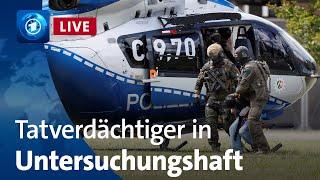 Terroranschlag in Solingen: Tatverdächtiger in Untersuchungshaft | ARD-Brennpunkt