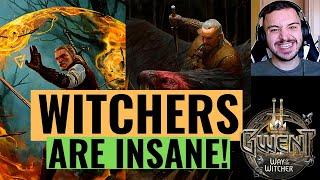 GWENT: Is this is the BEST Long Round Deck?! Way of the Witcher Expansion - NR Witchers