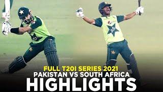 Complete Highlights | Pakistan vs South Africa | Full T20I Series, 2021 | PCB | M1I1K