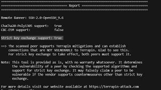 log.039 CVE-2023-48795 Terrapin Attack na OpenSSH ChaCha20-Poly1305 SSH MITM exploit i scanner