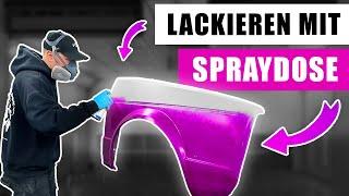 HOLYHALL | AUTO mit SPRAYDOSE LACKIEREN? | Das HOLYHALL LACKIER 1x1