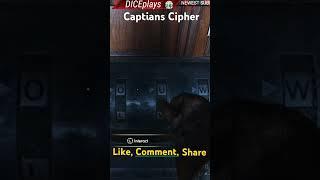 How To Solve Captain’s Cipher Puzzle - Indiana Jones and the Great Circle
