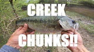 BASS Fishing in CREEKS | Oklahoma Outdoors