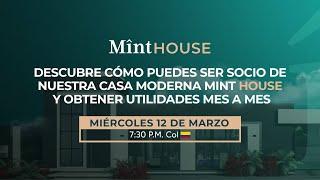 Descubre cómo puedes ser socio de nuestra casa moderna MINT HOUSE y obtener utilidades mes a mes 