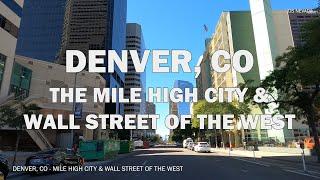 Denver, Colorado - Driving Tour 4K