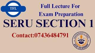 TFL SERU Section -1 #tfl  #seru  Section 1