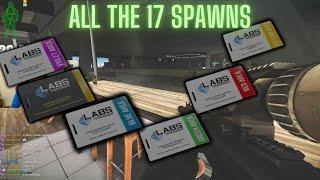 ALL THE 17 Colored Keycard Spawns In Labs