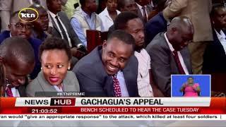 Impeached DP Gachagua appeals his case on 3 Judge bench recusal