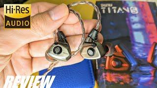 REVIEW: DUNU Titan S HiFi IEM Earbuds - Cyberpunk Design? (In Ear Monitor)