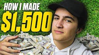 How I Made $1,500?