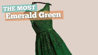 Emerald Green Homecoming Dresses // The Most Popular 2017