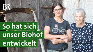 Zeitreise: Biohof mit Milchkühen und Melkroboter | Geschichte der Landwirtschaft | Unser Land | BR