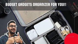 Gadget Organizer on a Budget | Styleys pouch Unboxing and First Impressions #gadgetpouch #gadgetbag