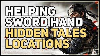 Hard to find Hidden Tales Ghost of Tsushima Helping Sword Hand