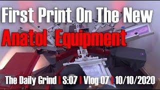 FIRST PRINT ON THE NEW ANATOL EQUIPMENT : 2 Color Print On The Anatol Thunder (S:07/Vlog 007)