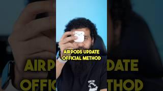 AirPods Firmware Update karne ka Official Method #shorts