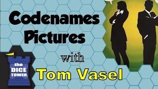 Codenames Pictures Review - with Tom Vasel