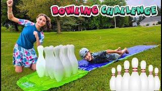 Heidi and Zidane’s Funny Human Bowling Challenge