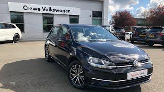 Approved Used Volkswagen Golf SE Nav 1.4TSI in Deep Black - YK67ZGP