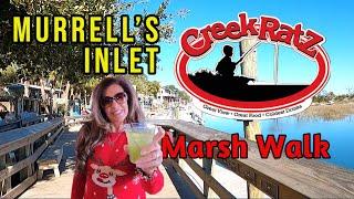 Creek RatZ on the Marsh Walk in Murrells Inlet – In the heart of the Seafood Capital of SC.