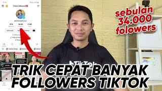 Cara banyak Followers Tiktok dengan Cepat | Sebulan 30 Ribu