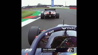 Isack Hadgar angry on Zdeněk Chovanec Formula 3 British GP 2022