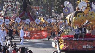 Kyoto Tachibana High School Green Band (4K) - 2025 Rose Parade