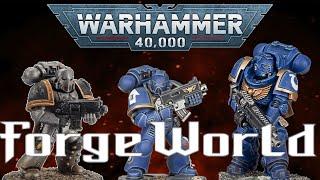 ForgeWorld or Warhammer 40k Who Has the Best Models? Warhammer 40k