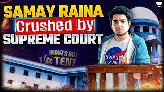 SC Brutally Slams Samay Raina | India's Got Latent at RISK | Pranjal Singh