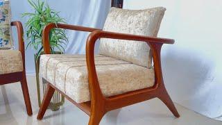 Falcon Teak Wood Wooden Sofa Set | Wooden Sofa Design 2024 | AHD Furniture