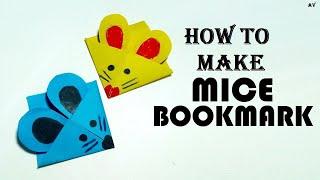 How To Make Mice Corner Bookmark