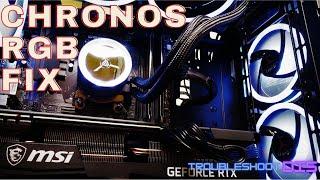 Chronos RGB troubleshooting