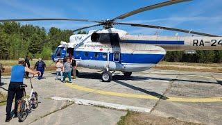 Mil Mi-8 of Nizhnevartovsk Avia | Flight from Nizhnevartovsk to Laryak Village