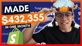 How To Make $430,000+ in 1 MONTH With Dropshipping Online [BRAND] | Jandy Cerezo